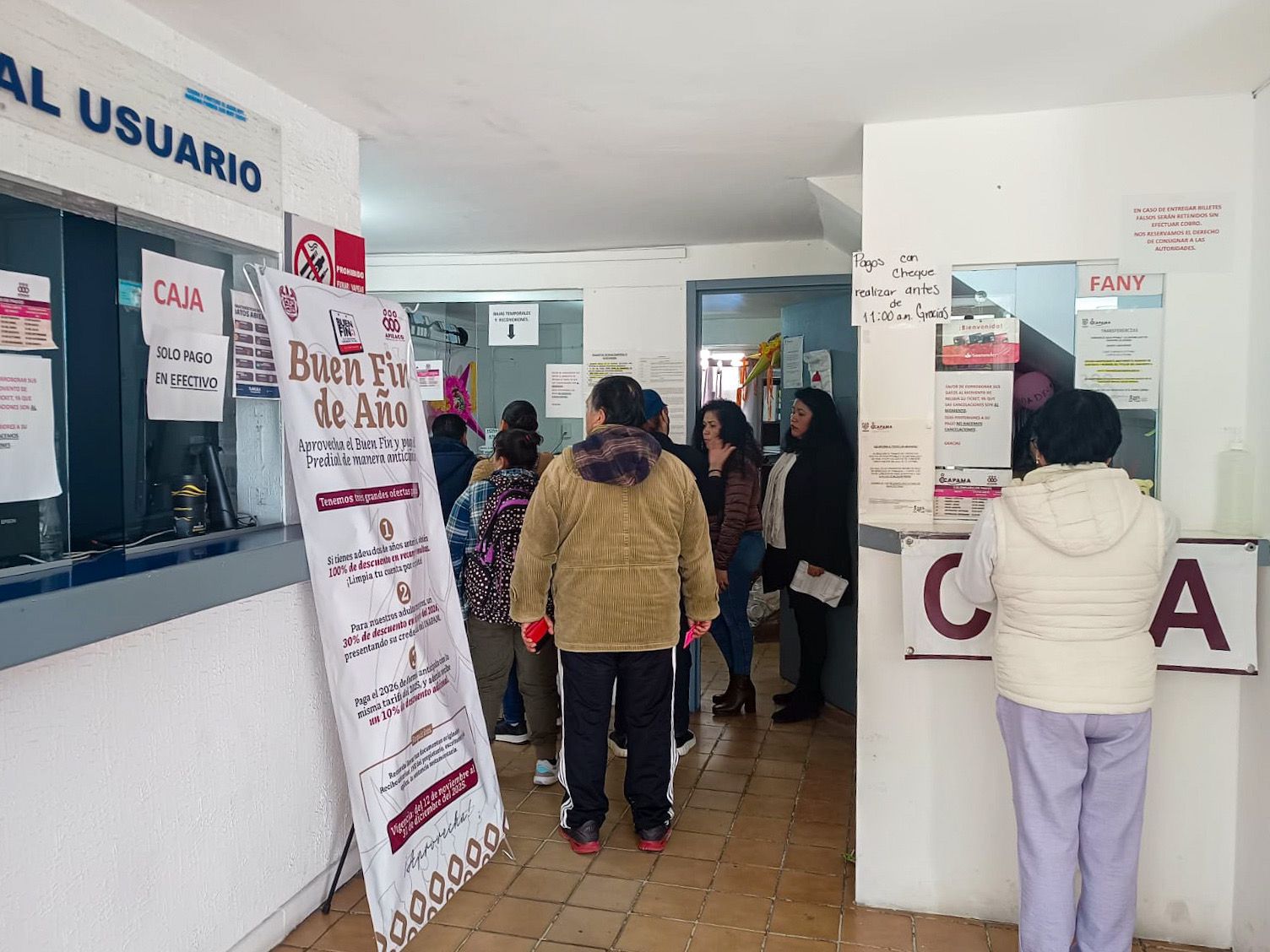 Continúan en enero los descuentos por pago anualizado del servicio de agua en Apizaco
